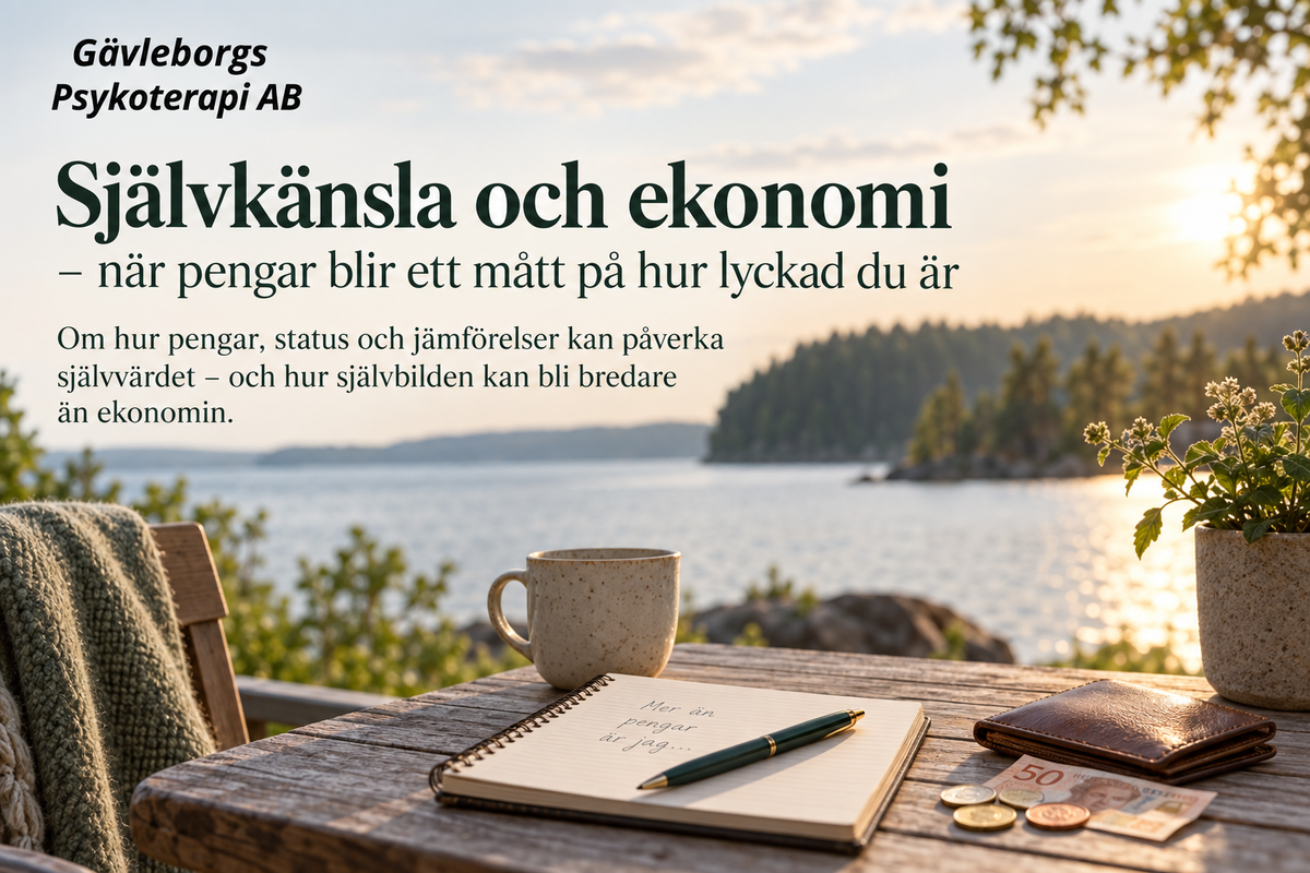 Självkänsla och ekonomi – när pengar blir ett mått på hur lyckad du är