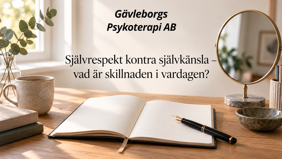 Självrespekt kontra självkänsla – vad är skillnaden i vardagen?
