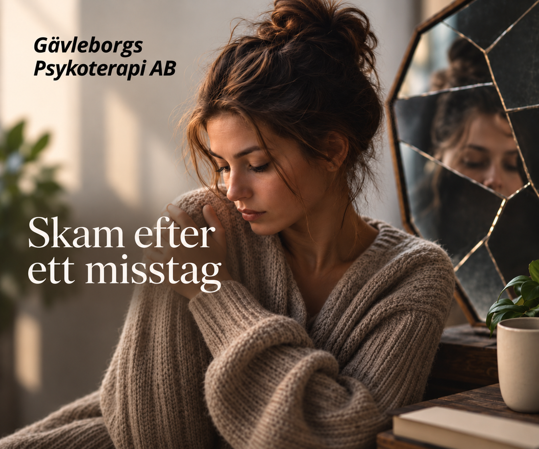 Skam efter ett misstag – när händelsen snabbt blir ett omdöme om hela dig