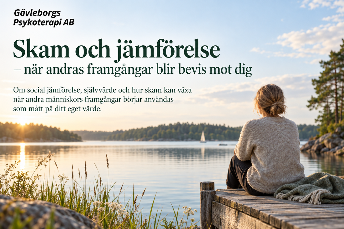 Skam och jämförelse – när andras framgångar blir bevis mot dig