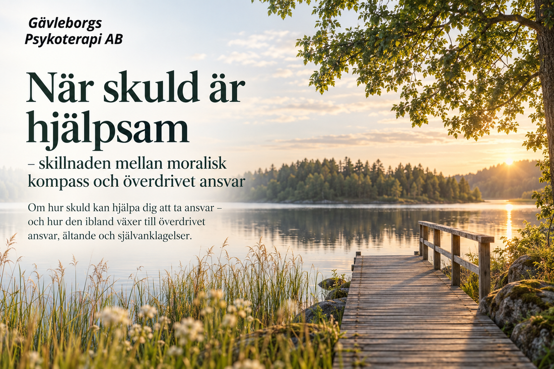 När skuld är hjälpsam – skillnaden mellan moralisk kompass och överdrivet ansvar