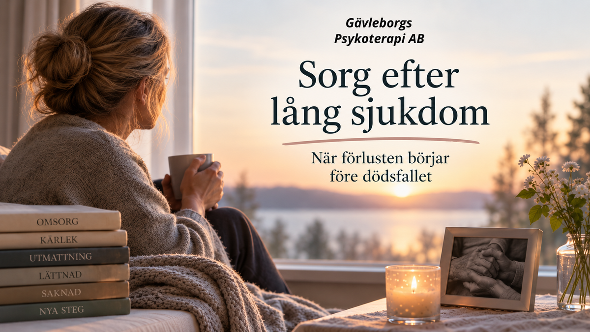 Sorg efter lång sjukdom – när förlusten börjar före dödsfallet