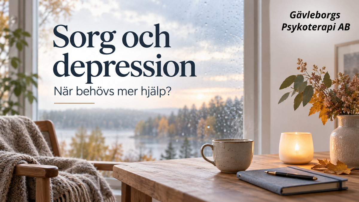 När sorg och depression överlappar – vad kan tala för att du behöver en bredare bedömning
