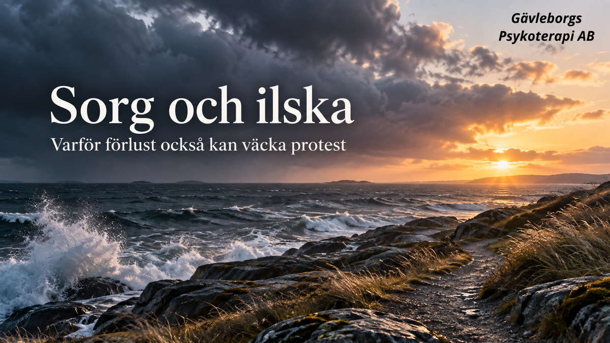 Sorg och ilska – varför förlust också kan väcka protest