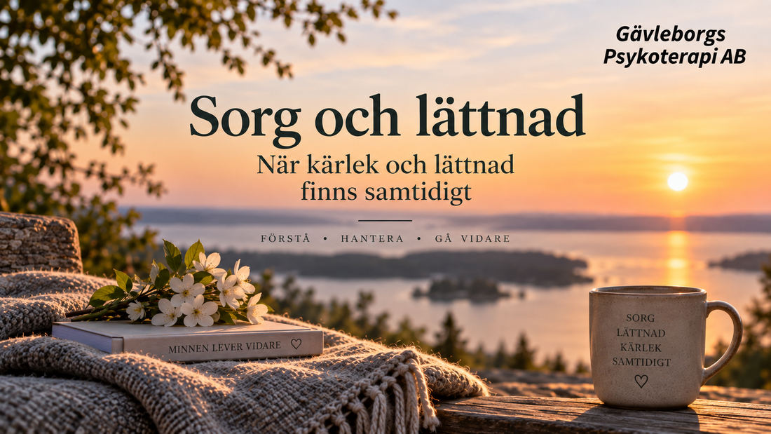 Sorg och lättnad – varför lättnad kan finnas samtidigt som kärlek