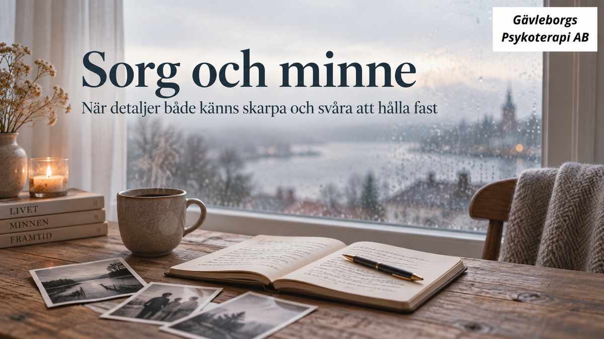 Sorg och minne – när detaljer både känns skarpa och svåra att hålla fast