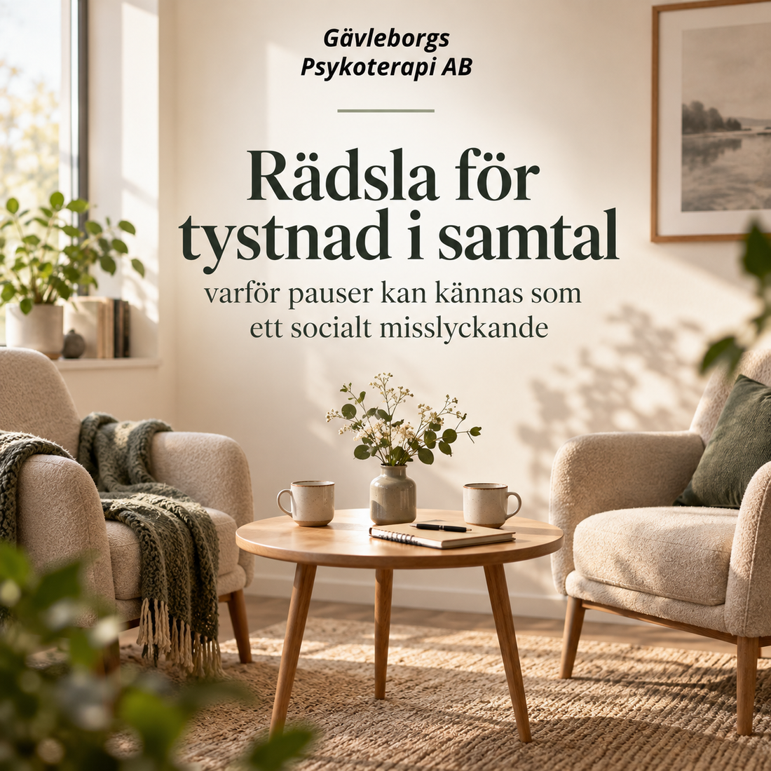 Rädsla för tystnad i samtal – varför pauser kan kännas som ett socialt misslyckande