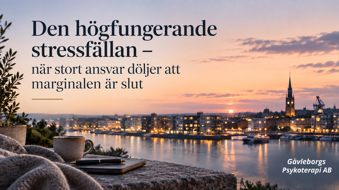 Den högfungerande stressfällan – när stort ansvar döljer att marginalen är slut