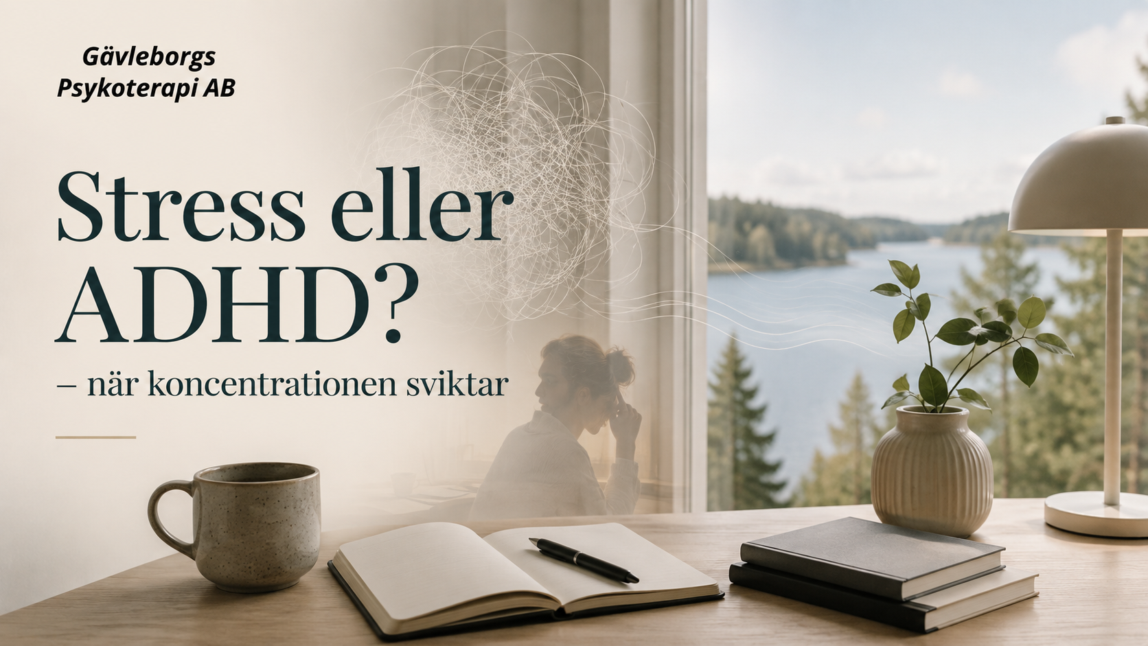 Koncentrationssvårigheter vid stress – vad är skillnaden mot ADHD?