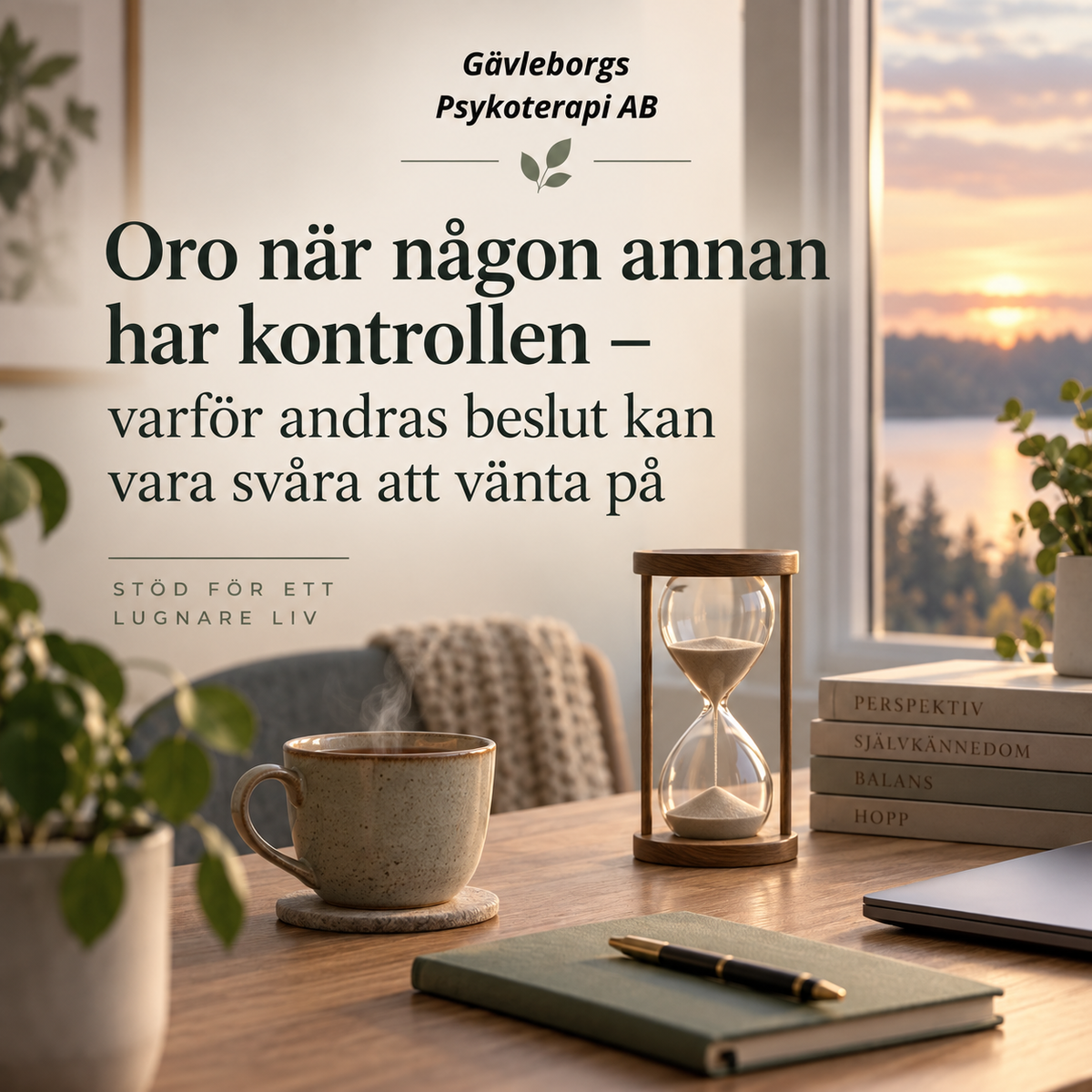 Oro när någon annan har kontrollen – varför andras beslut kan vara svåra att vänta på