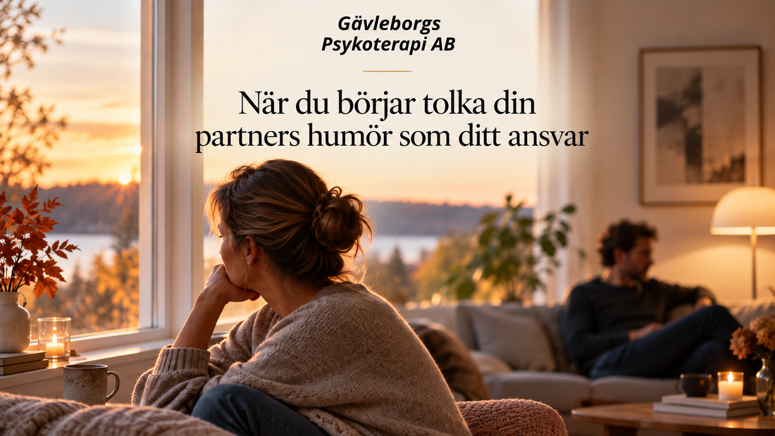När du börjar tolka din partners humör som ditt ansvar