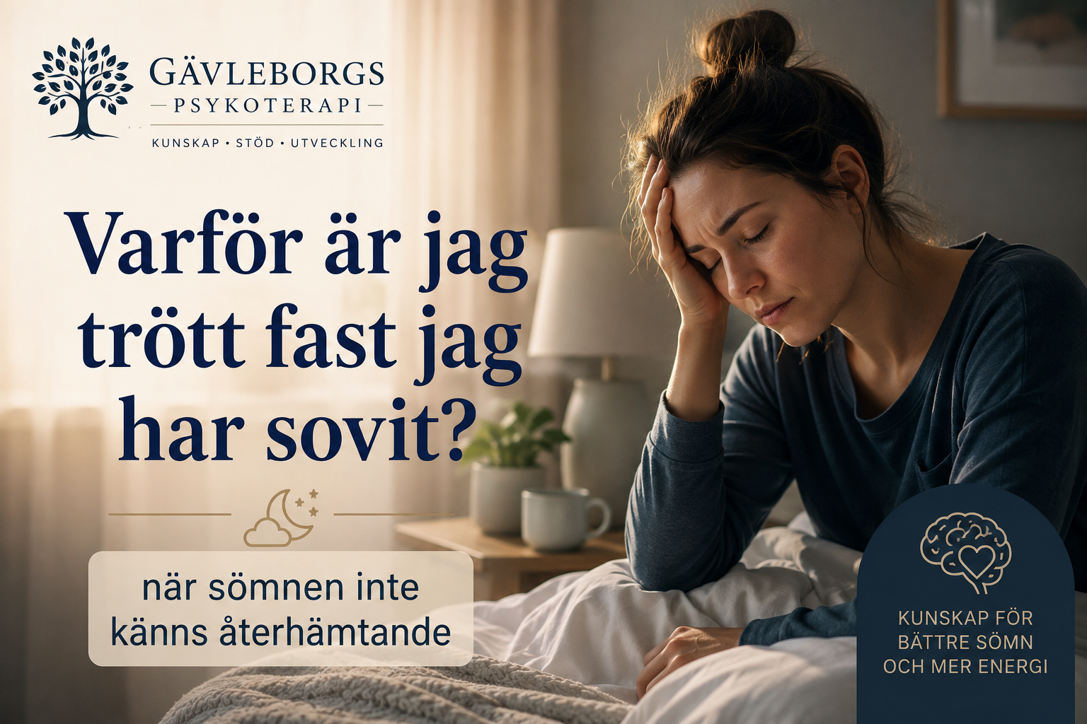 Varför är jag trött fast jag har sovit? – när sömnen inte känns återhämtande