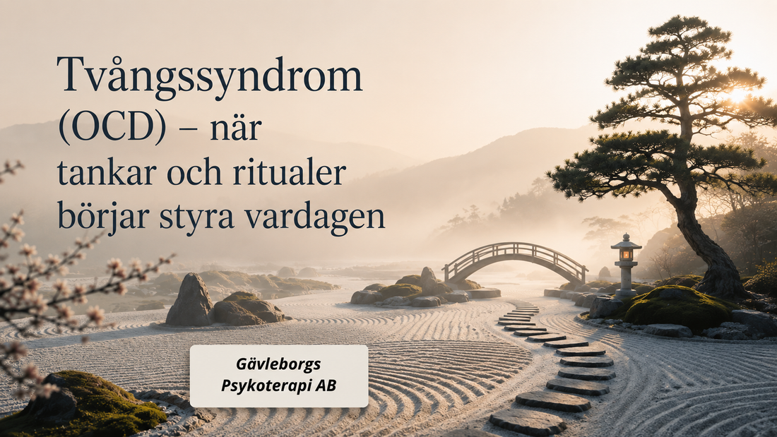 Tvångssyndrom (OCD) – när tankar och ritualer börjar styra vardagen
