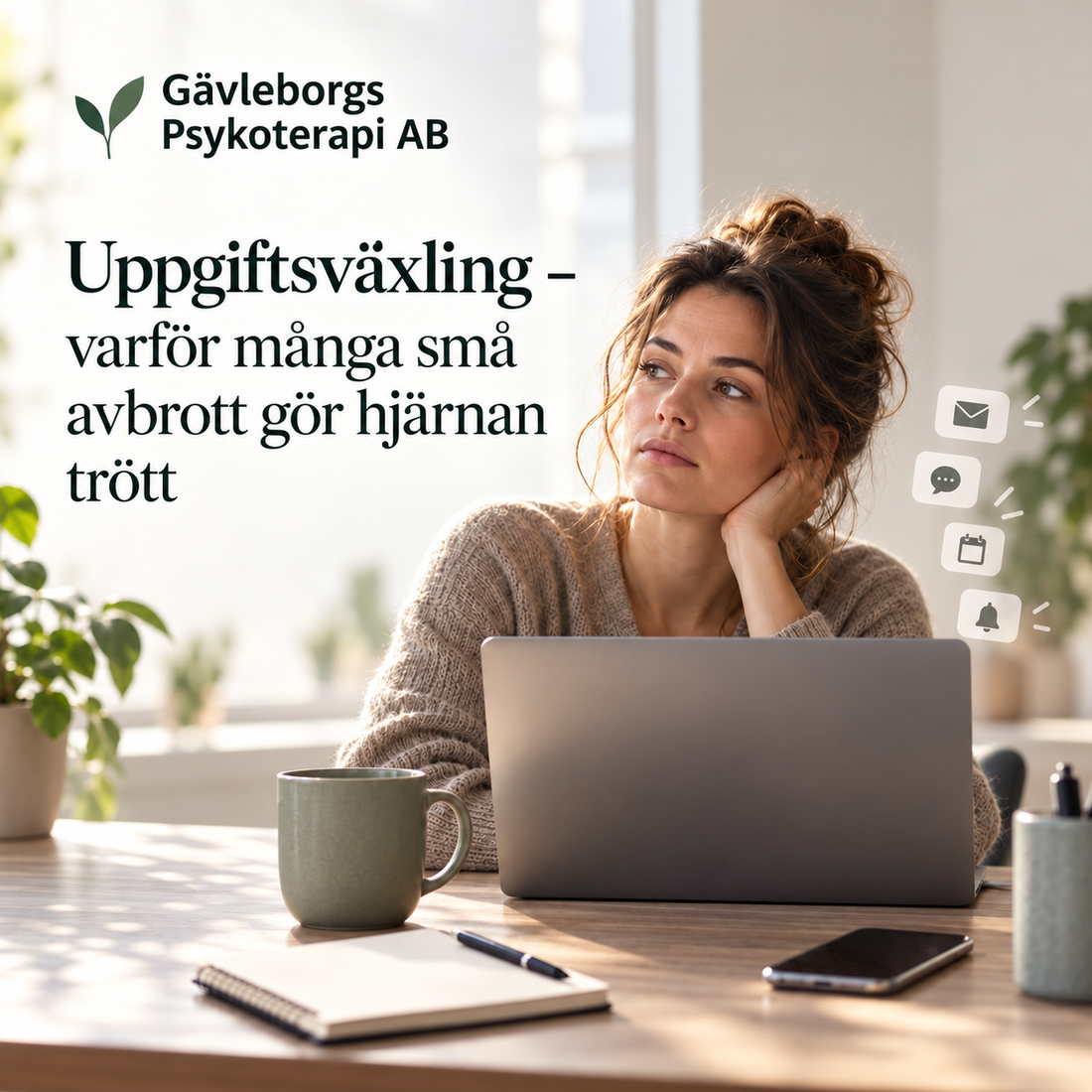 Uppgiftsväxling – varför många små avbrott gör hjärnan trött