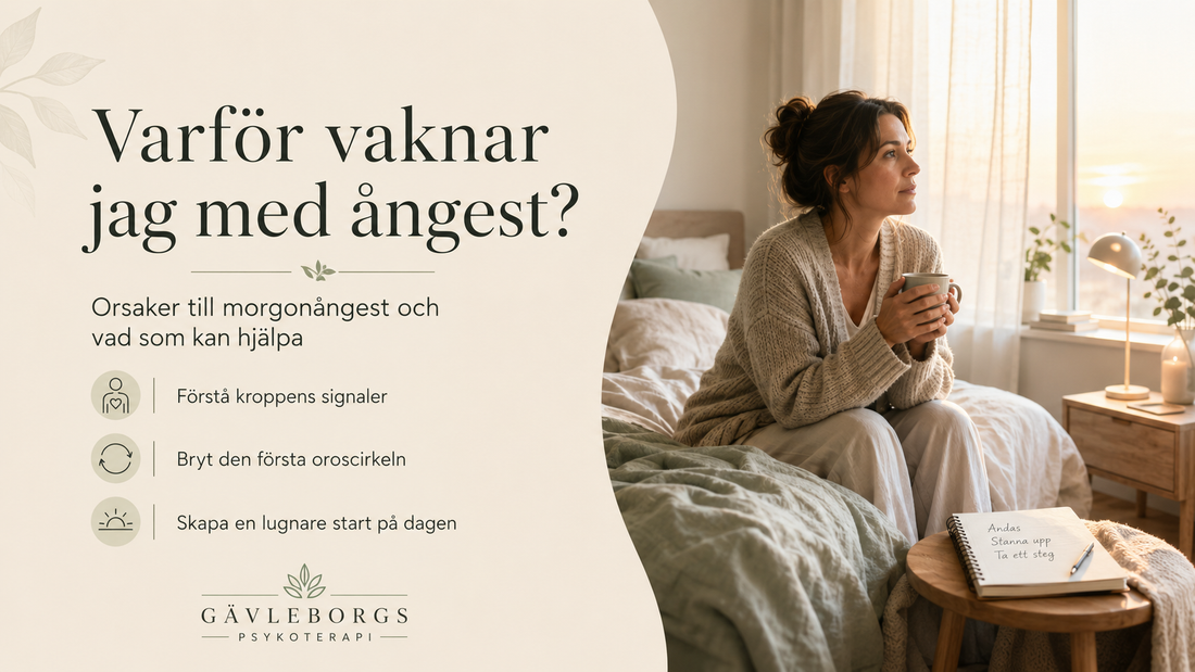 Varför vaknar jag med ångest? – orsaker till morgonångest och vad som kan hjälpa