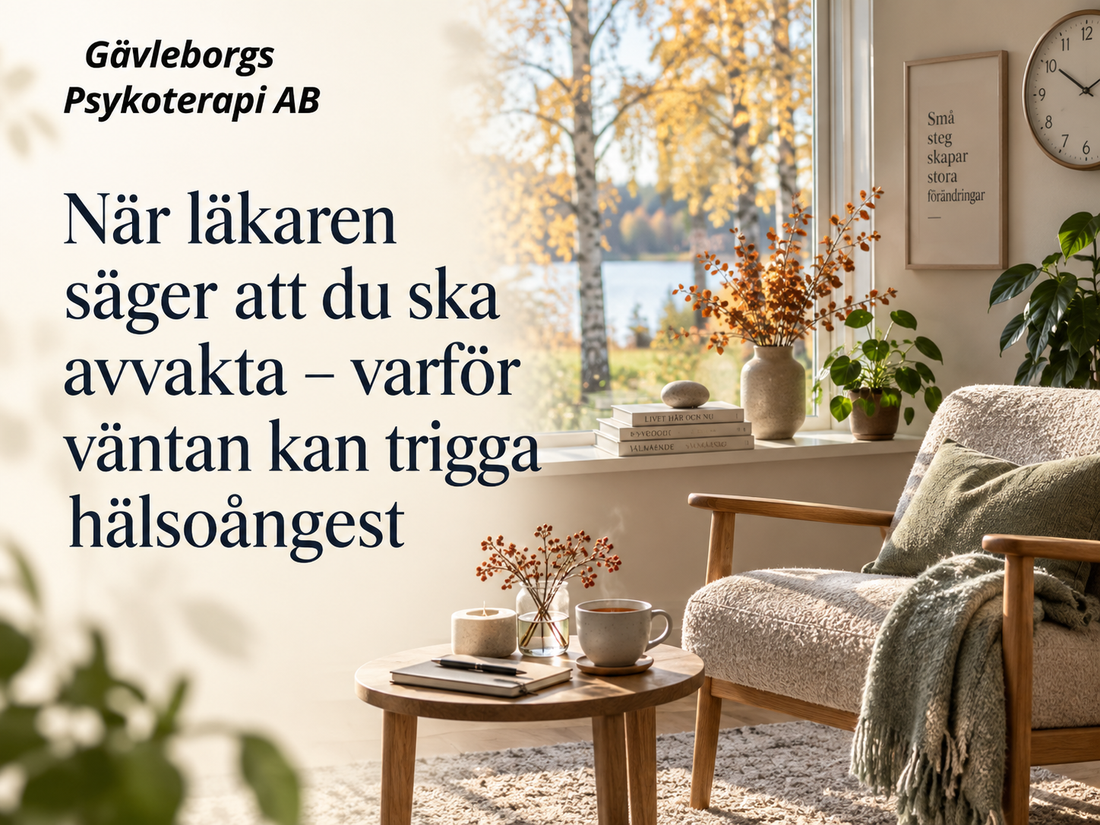 När läkaren säger att du ska avvakta – varför väntan kan trigga hälsoångest
