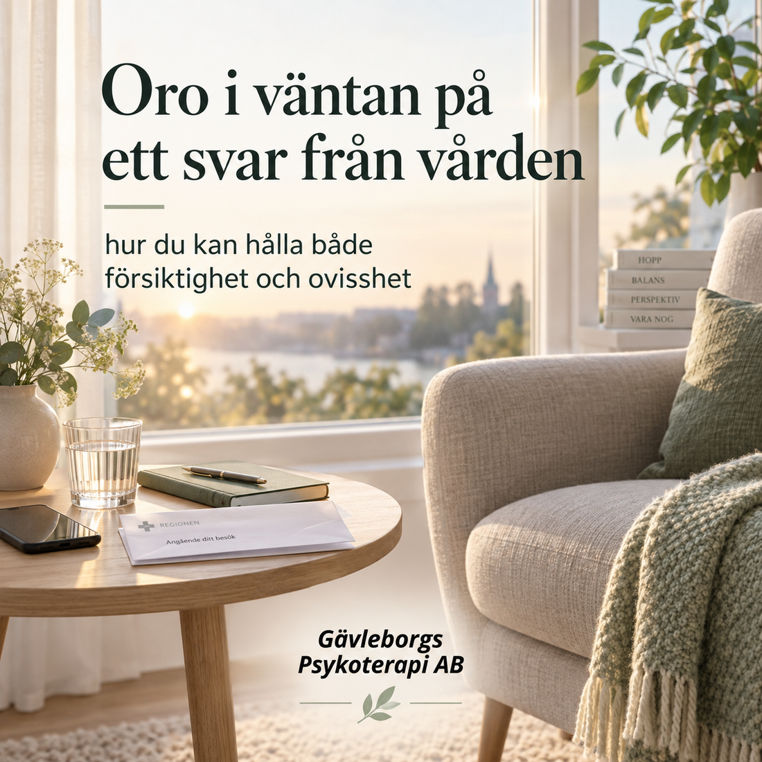 Oro i väntan på ett svar från vården – hur du kan hålla både försiktighet och ovisshet