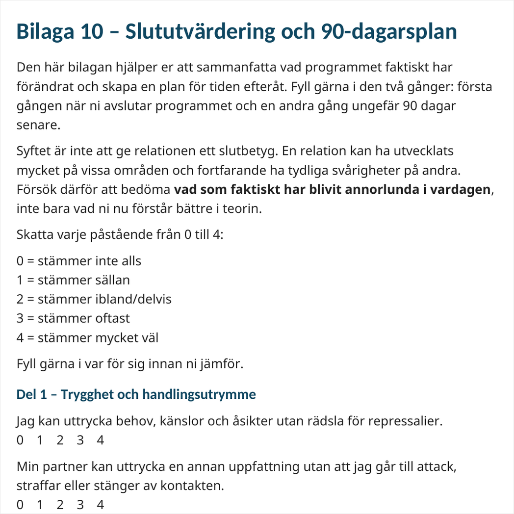 Destruktiva relationsmönster