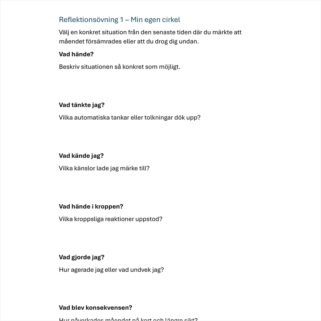 Depression och nedstämdhet