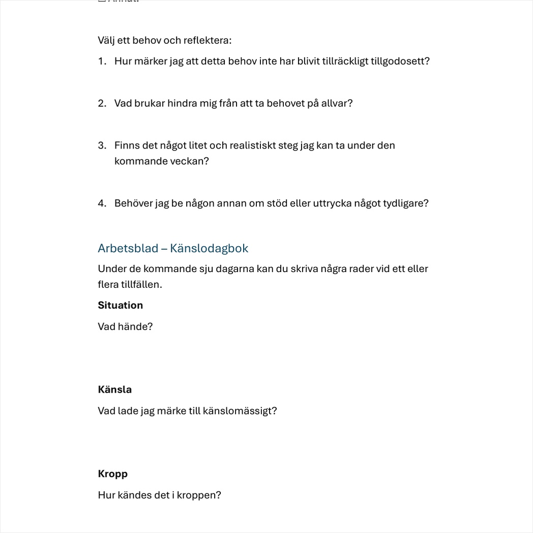 Depression och nedstämdhet