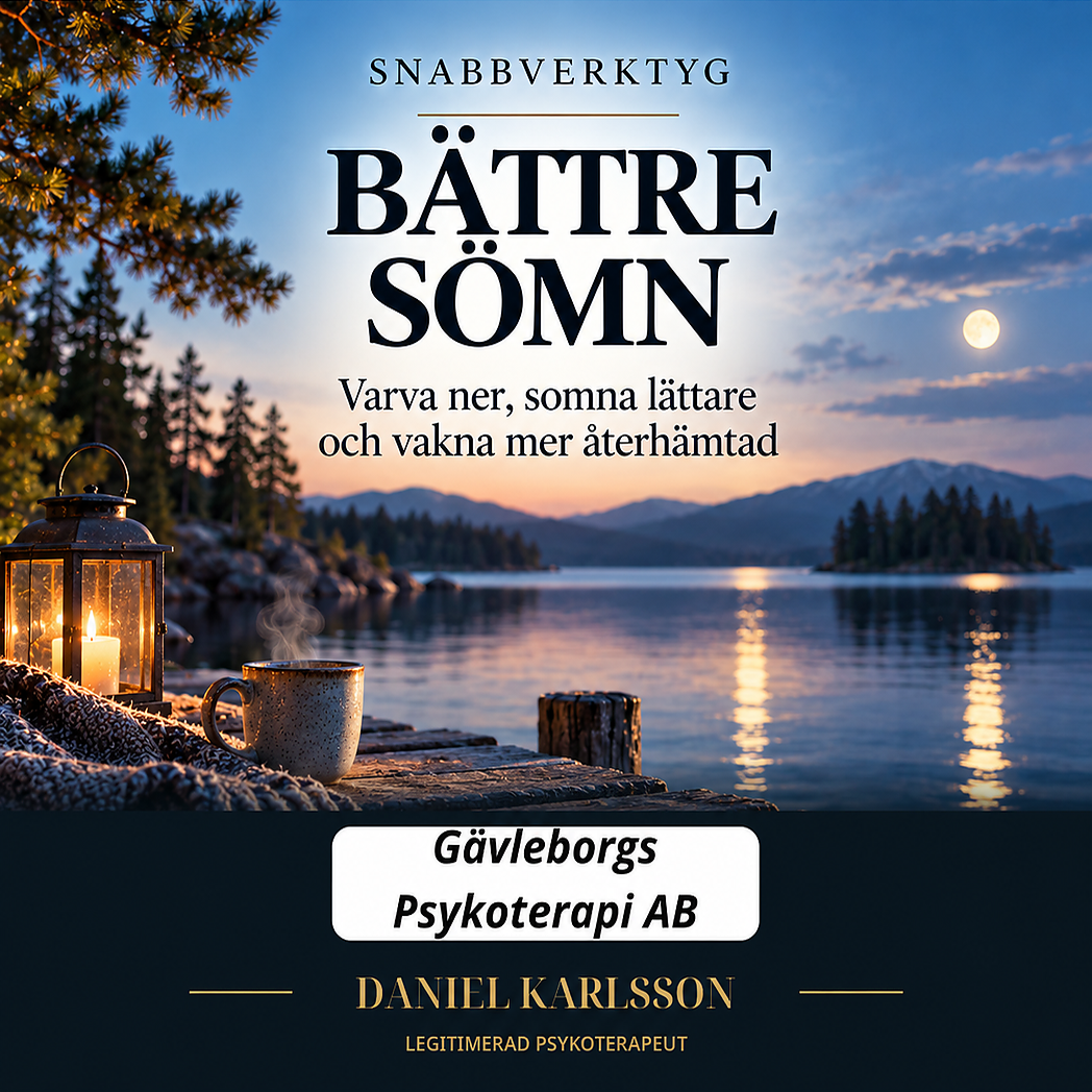 Bättre sömn