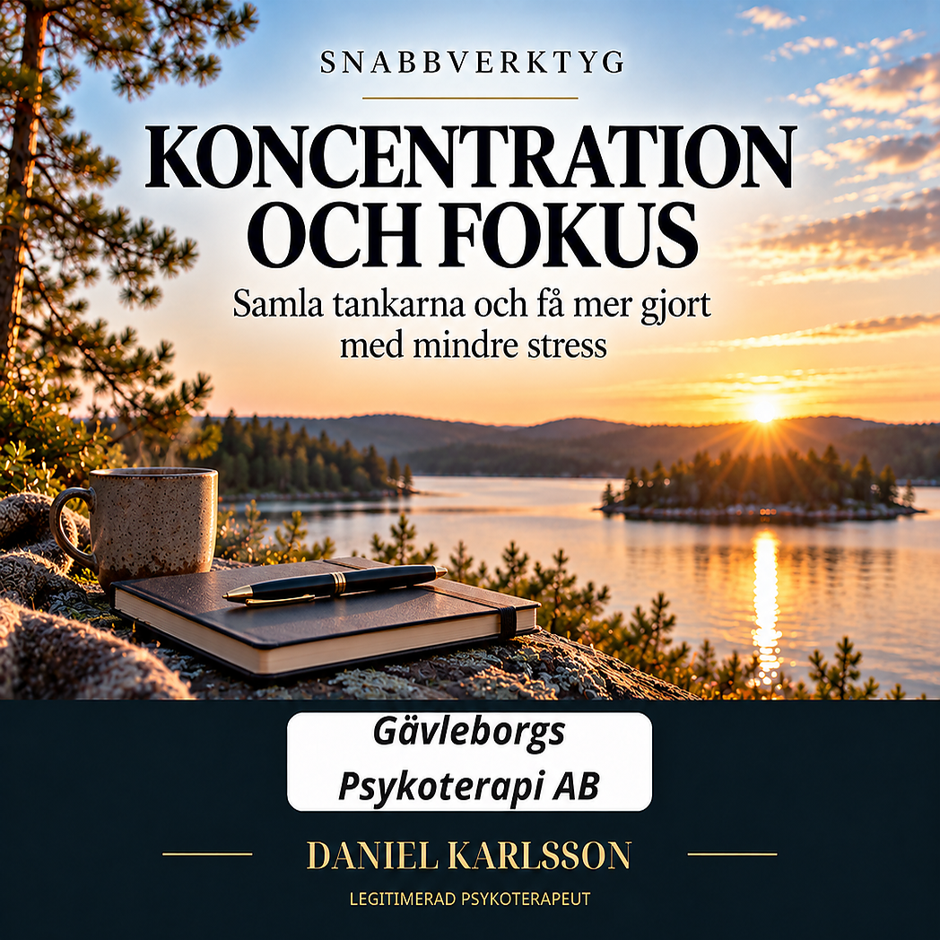 Koncentration och fokus