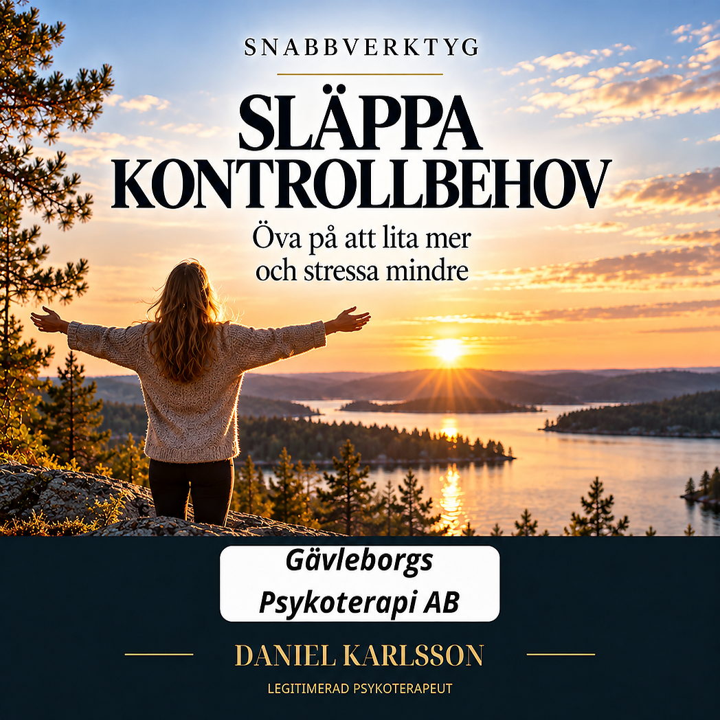 Släppa kontrollbehov