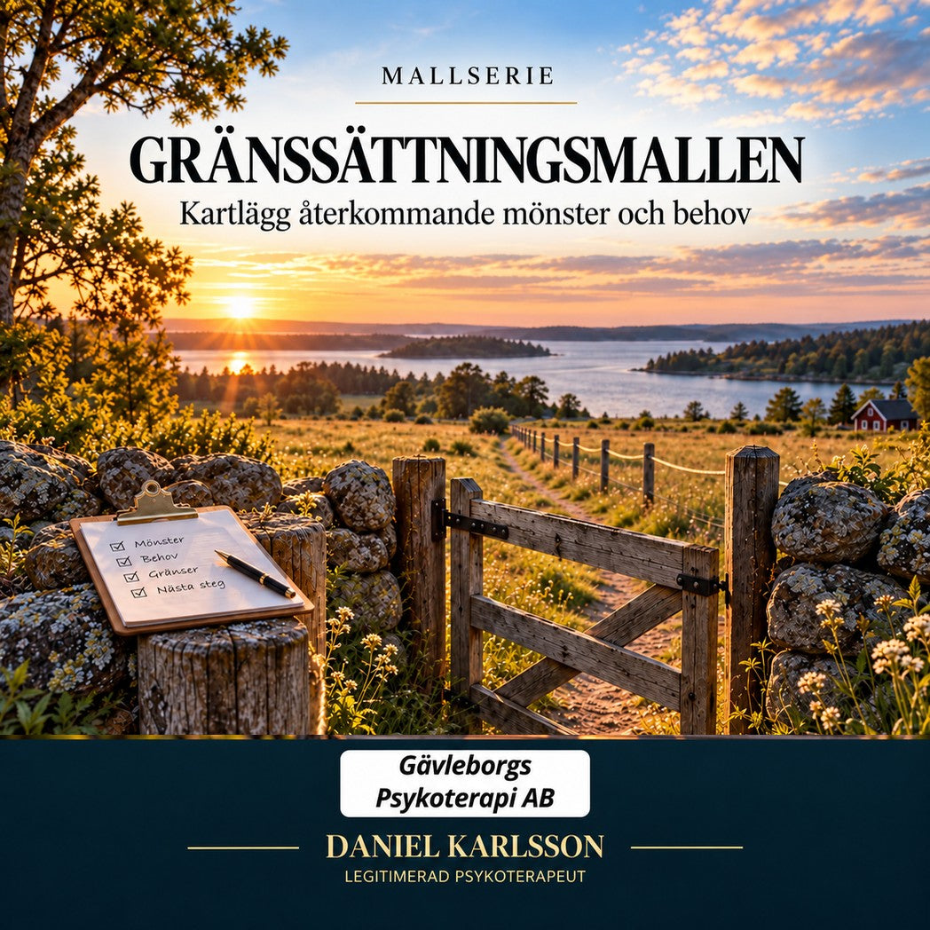 Gränssättningsmallen