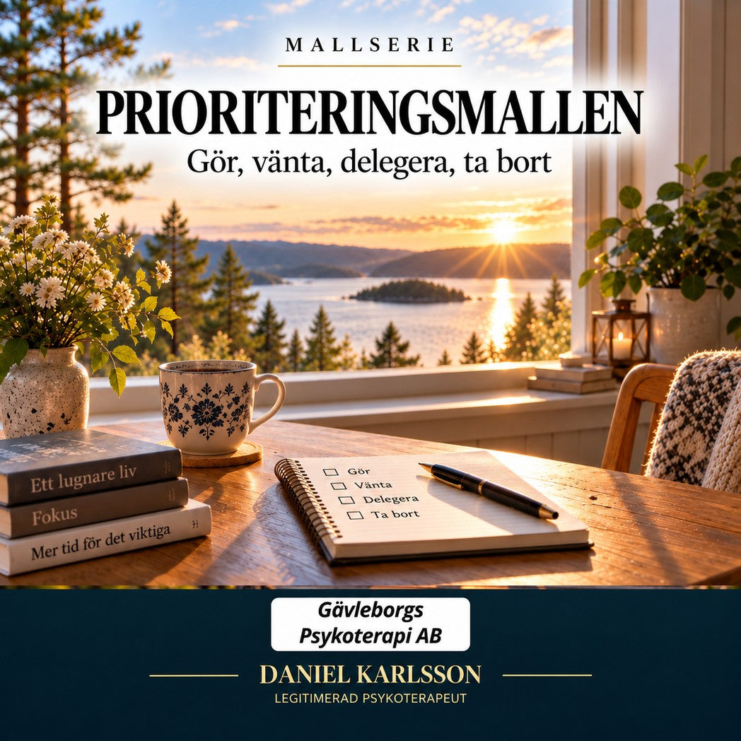 Prioriteringsmallen