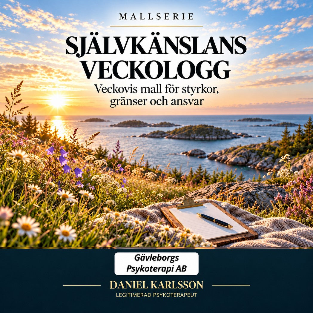 Självkänslans veckologg