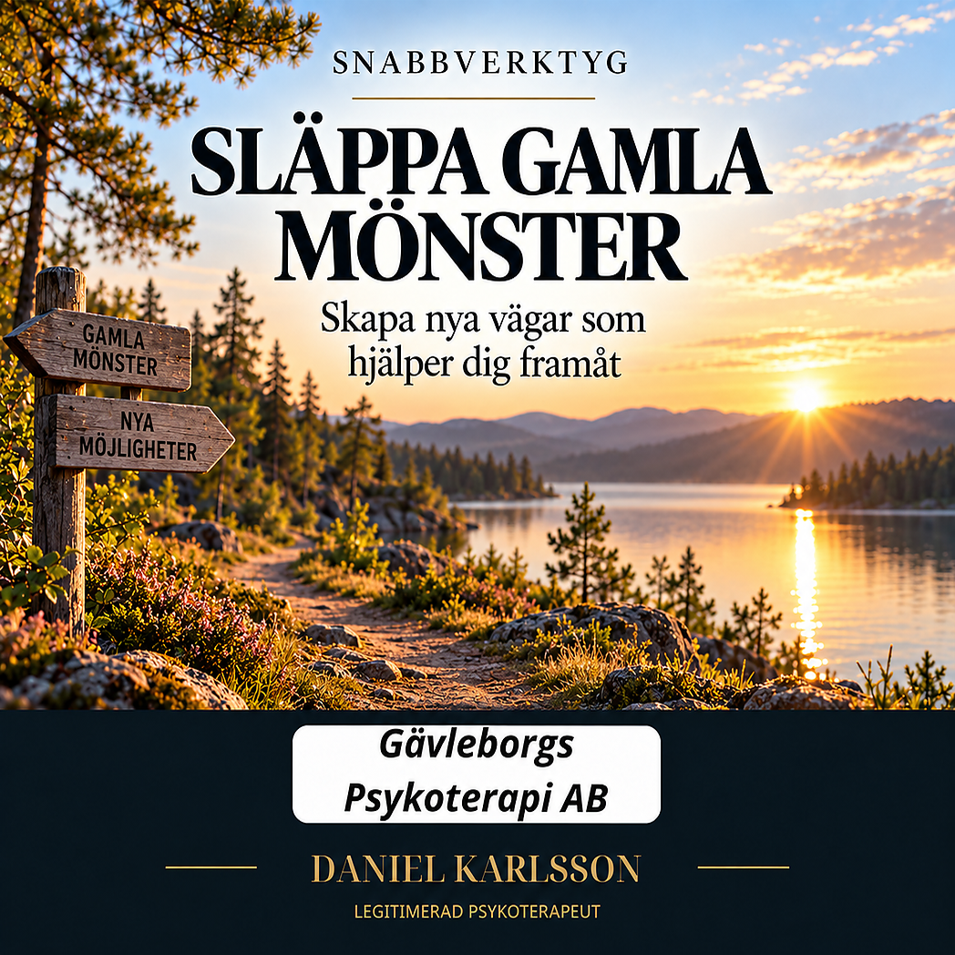 Släppa gamla mönster