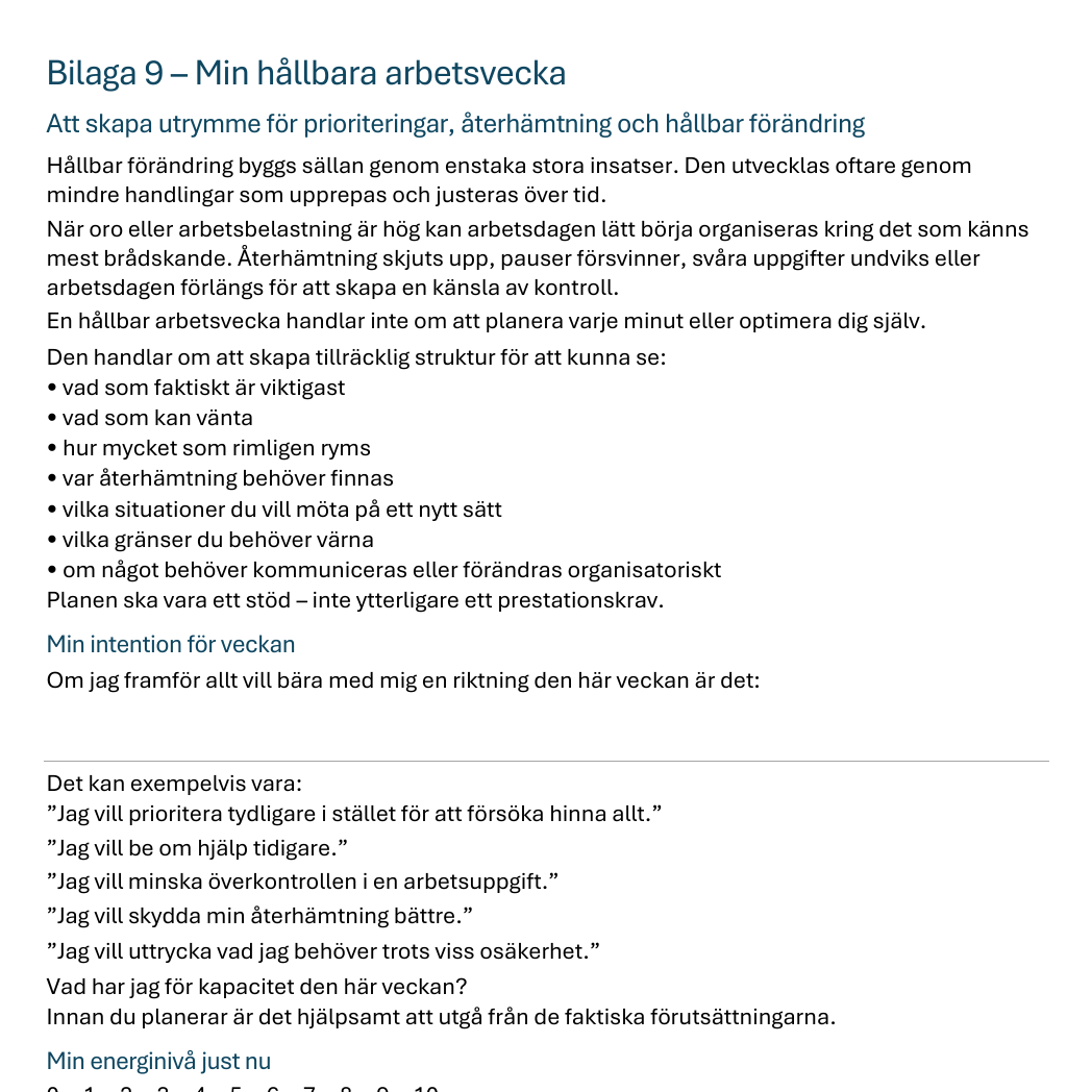 Oro och ångest i arbetslivet